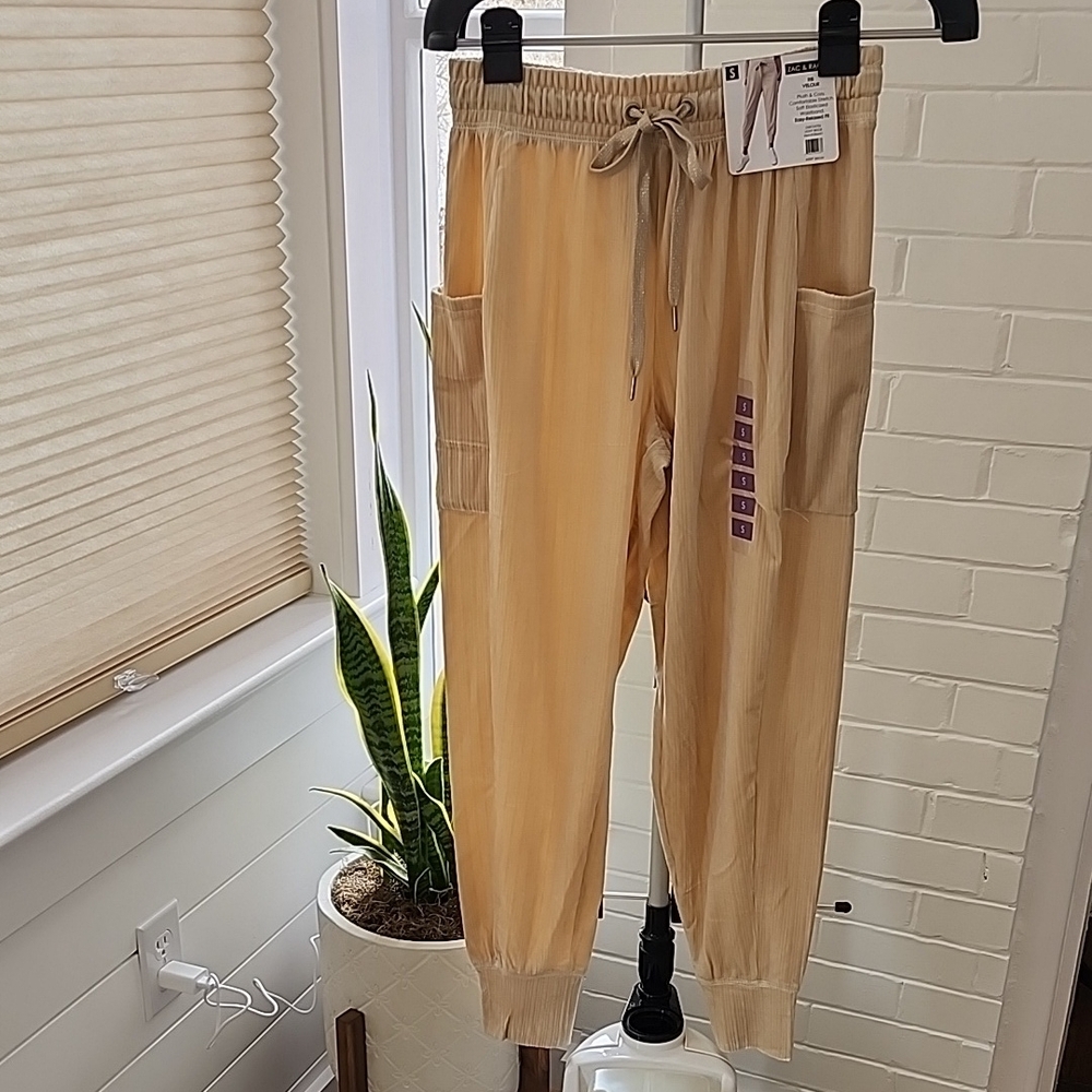 Zac & rachel light Beige valore joggers, small